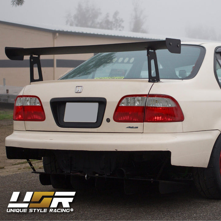 1999 - 2000 Honda Civic 4D Sedan EK JDM Style 4PC Red/Clear Lens Tail Light