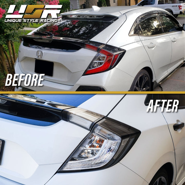 2017 - 2021 Civic FK Hatchback 10th Gen JDM All Clear 4PCS Tail Light