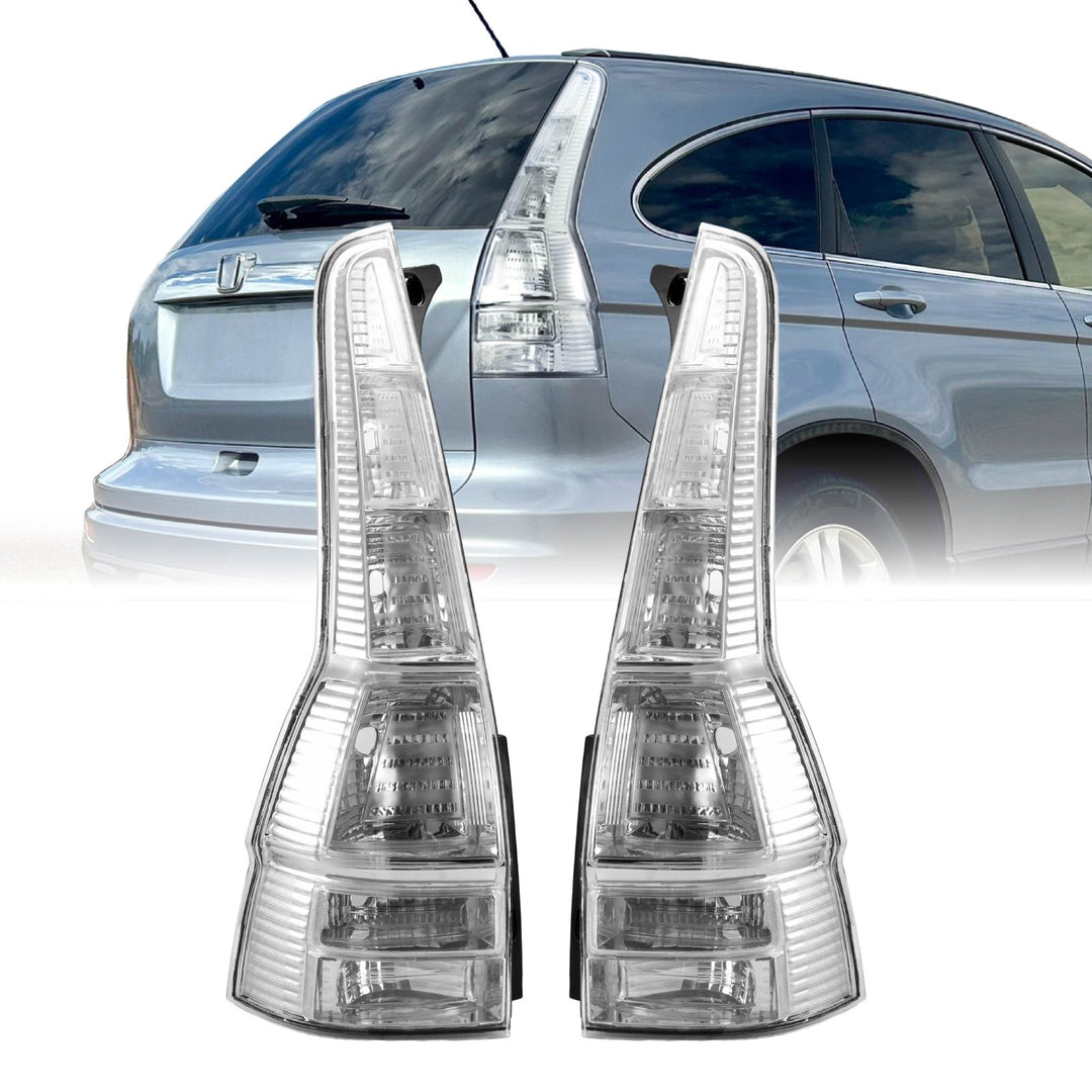 2007 2008 2009 2010 2011 Honda  CRV 4D SUV All Clear Lens Tail Lights

#light-source_no-bulbs