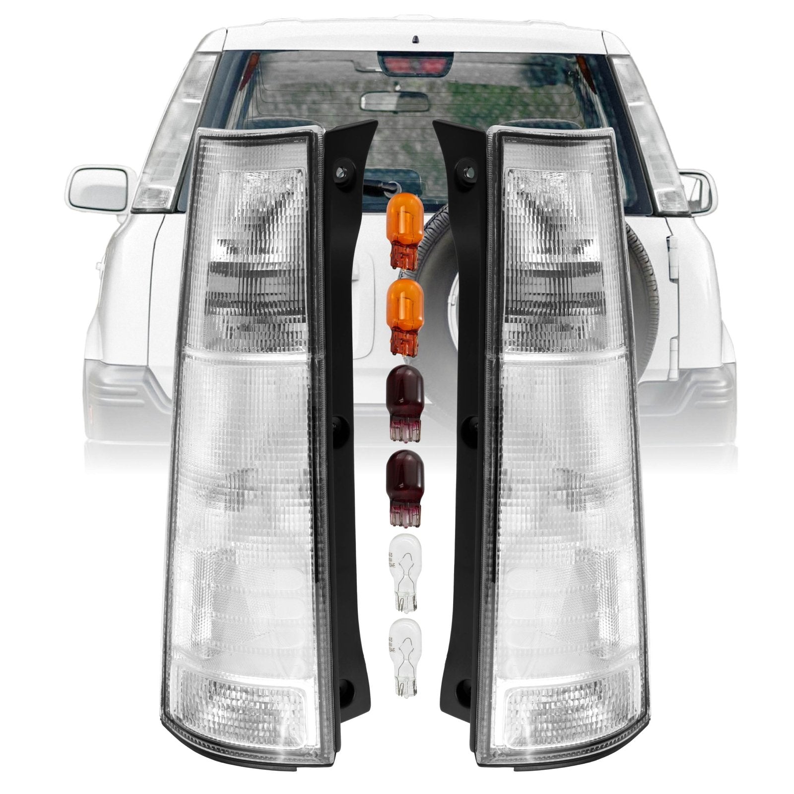 USR Auto CLEAR TAIL LIGHTS: Full LED, Halogen – Unique Style Racing