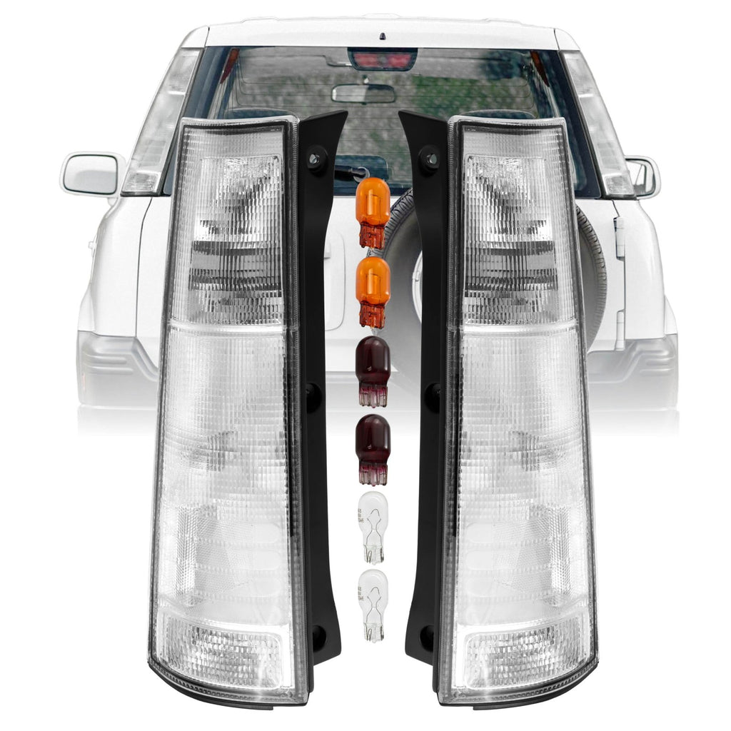1997-2001 Honda CR-V JDM Style All Clear Rear Tail Lights – Unique