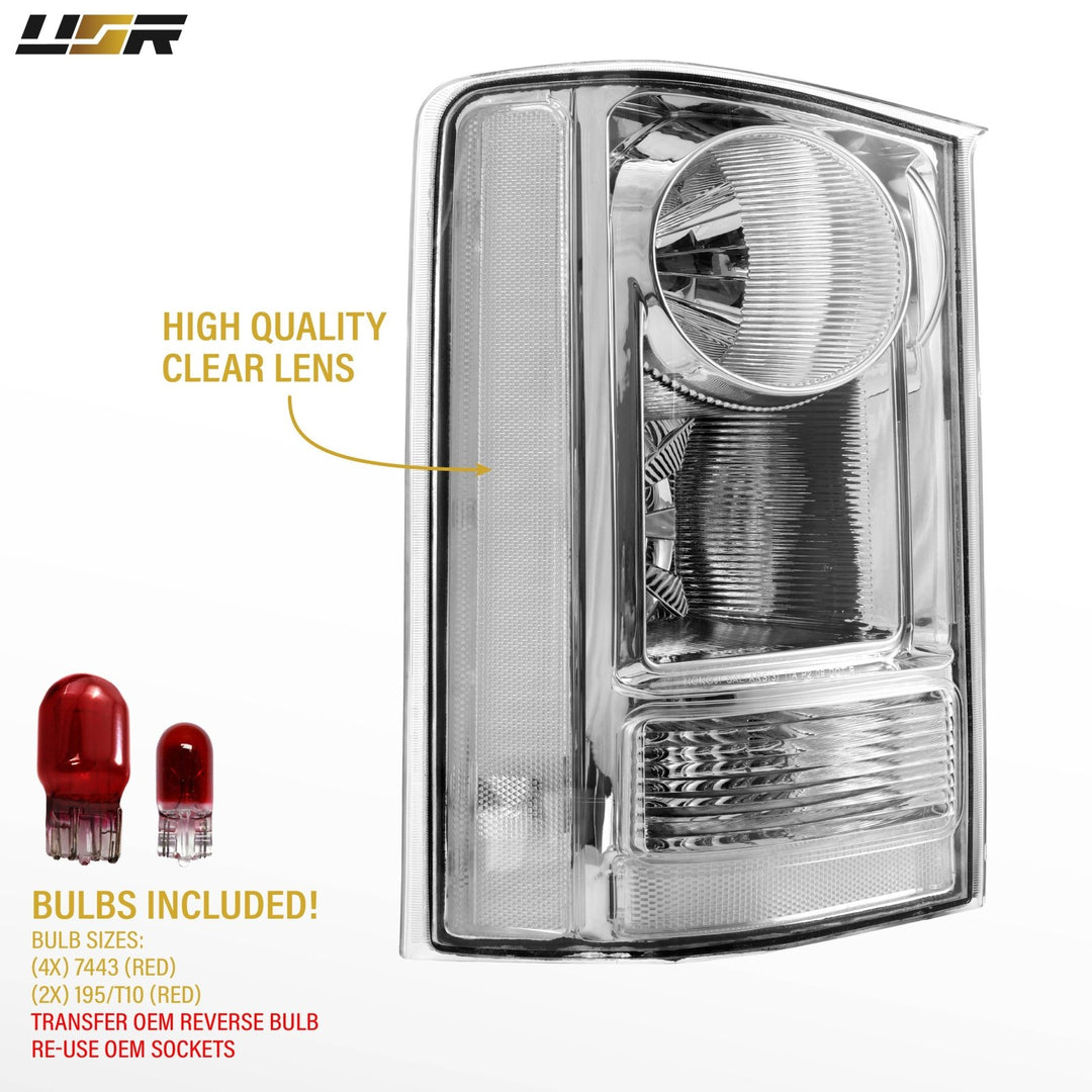 2009 - 2015 Honda Pilot All Clear Lens Tail Lights

#light-source_incandescent