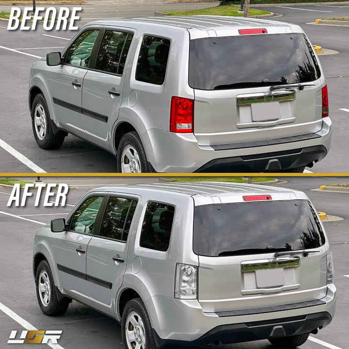 2009 - 2015 Honda Pilot All Clear Lens Tail Lights

#light-source_incandescent