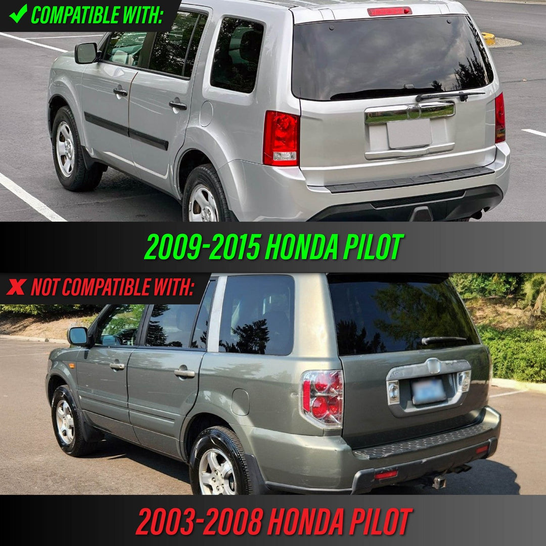 2009 - 2015 Honda Pilot All Clear Lens Tail Lights

#light-source_incandescent