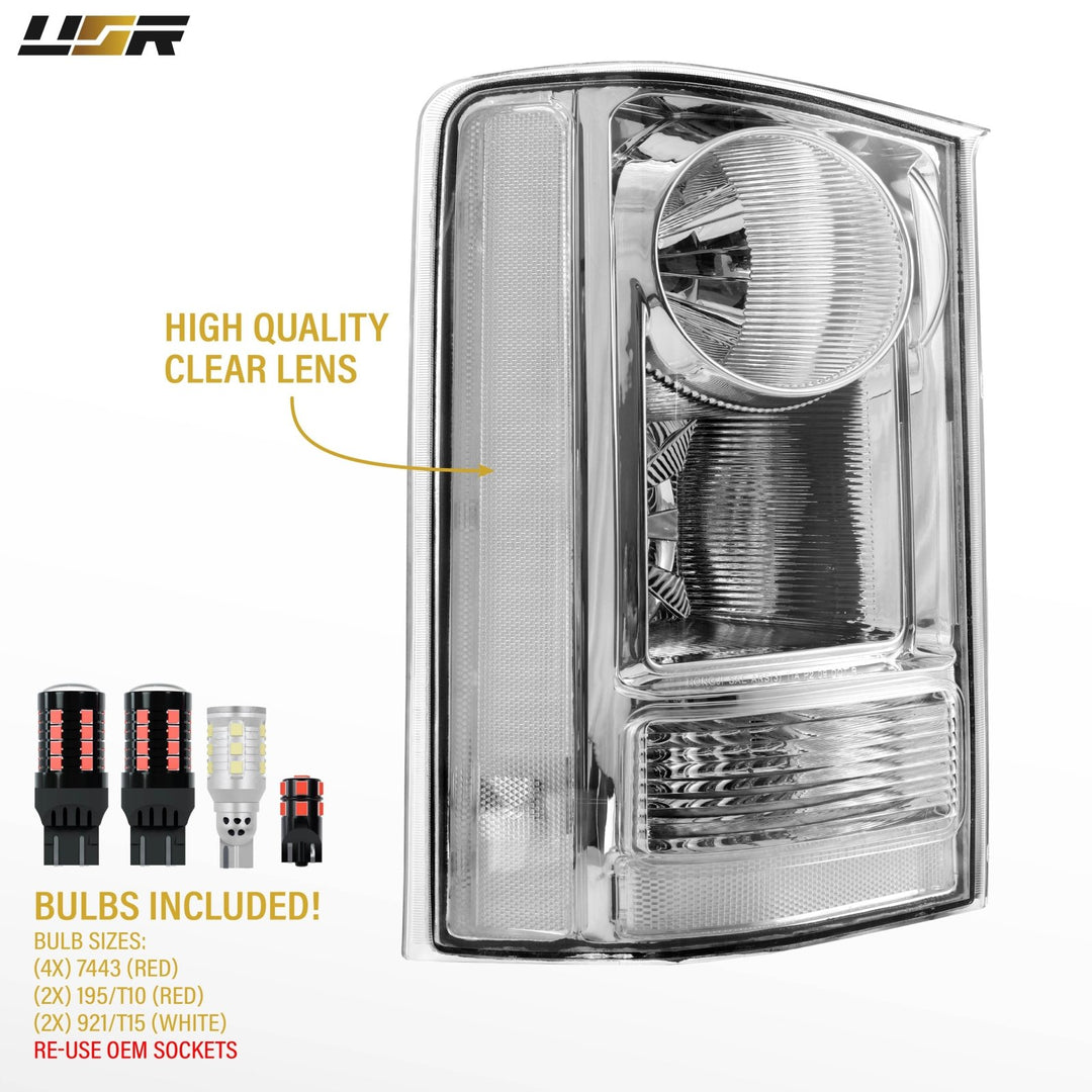 2009 - 2015 Honda Pilot All Clear Lens Tail Lights

#light-source_led