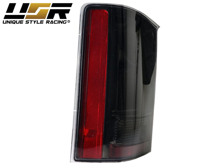 2009 - 2015 Honda Pilot Light Smoke Lens Black Chrome Housing Tail Light