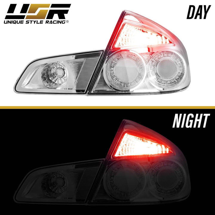 2003 - 2006 Infiniti G35 4 Door Sedan All Clear Lens 4 Piece Tail Lights