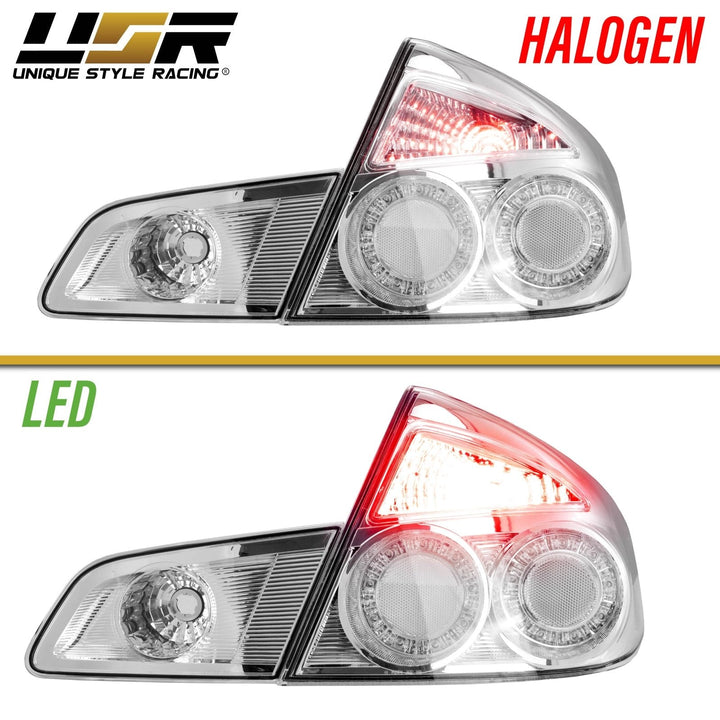 2003 - 2006 Infiniti G35 4 Door Sedan All Clear Lens 4 Piece Tail Lights