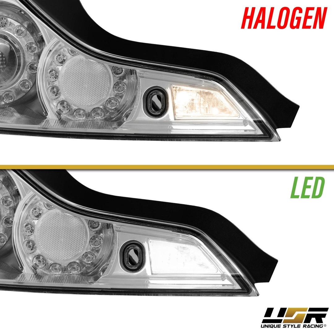 2008 - 2013 Infiniti G37 & 2014 - 2015 Infiniti Q60 2 Door Coupe All Clear Lens Tail Lights
