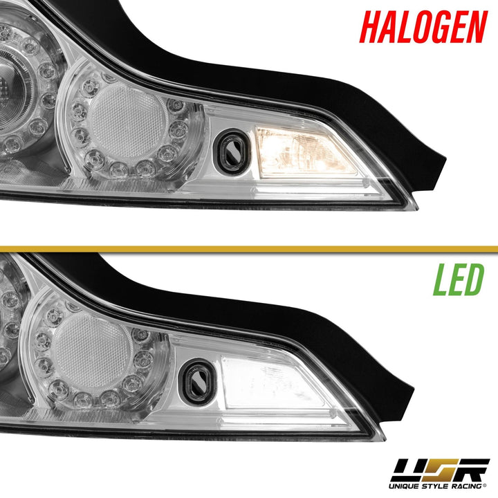 2008 - 2013 Infiniti G37 & 2014 - 2015 Infiniti Q60 2 Door Coupe All Clear Lens Tail Lights