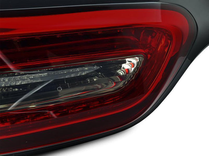 2014 - 2017 Jeep Cherokee KL Red/Smoke Lens Rear 4 Pieces Inner + Outer LED Tail Lights