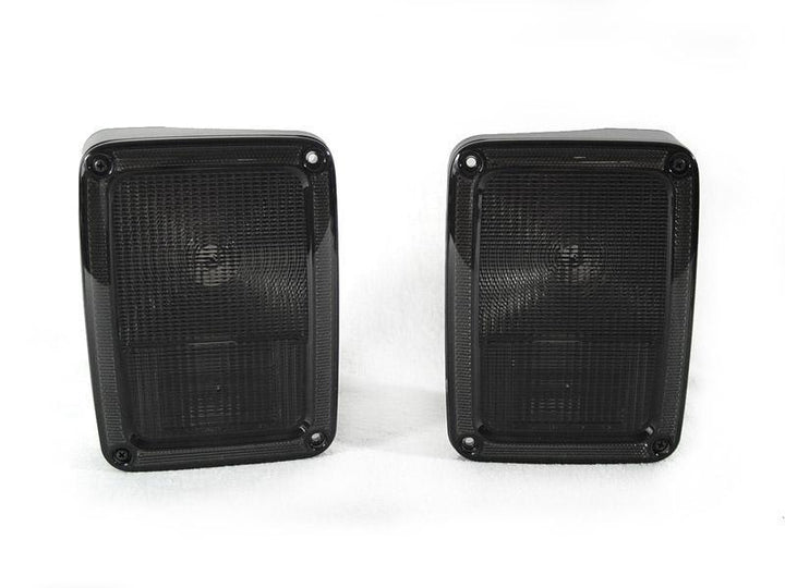 2007 - 2017 Jeep Wrangler JK Clear or Smoke Lens Tail Lights