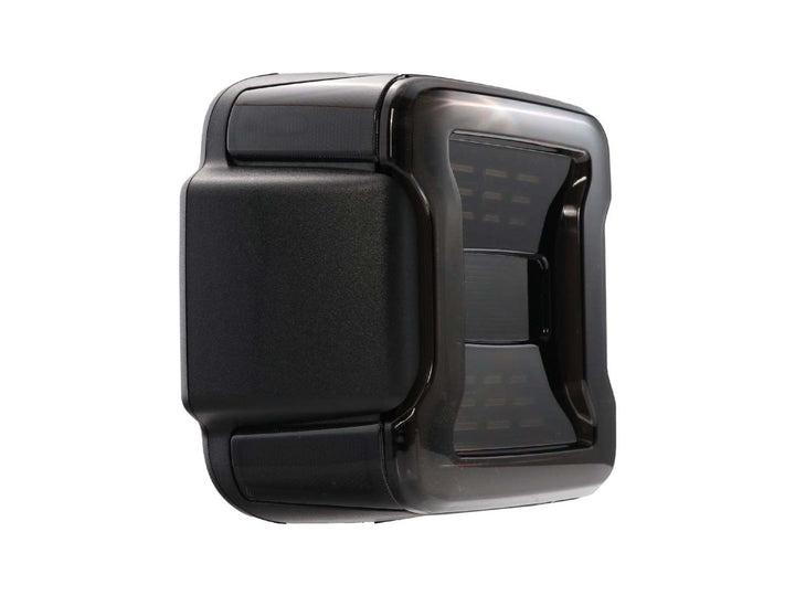 2018 - 2024 Jeep Wrangler JL Smoke Lens LED Tail Light Upgrade for Stock Halogen Models