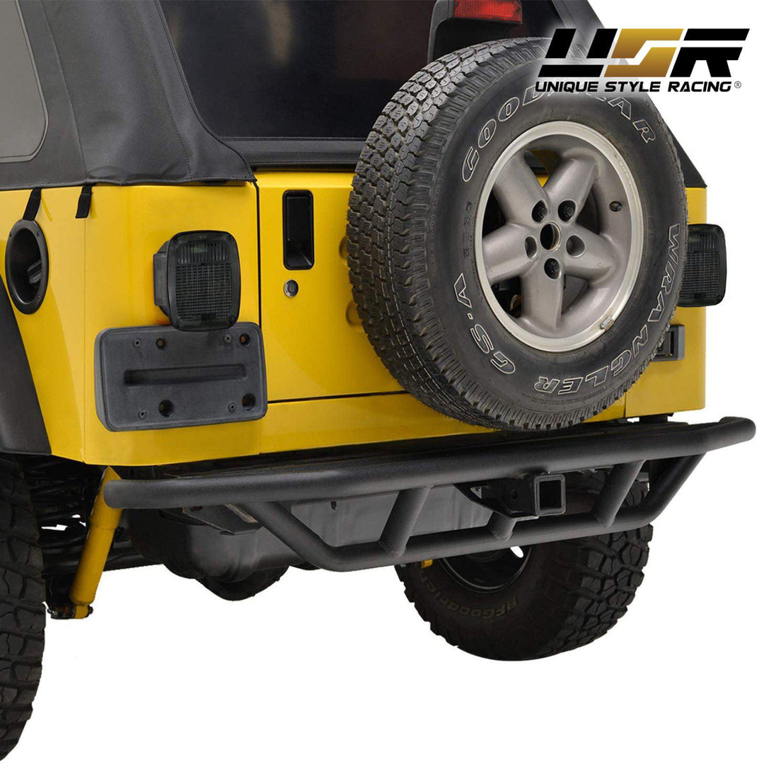1987 - 1995 Jeep Wrangler YJ & 1997 - 2006 TJ Clear or Smoke Lens Tail Lights