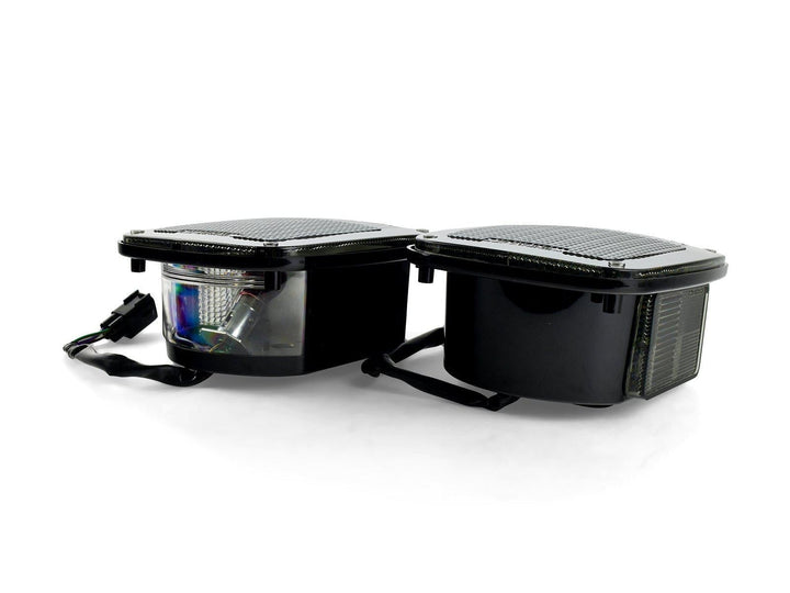 1987 - 1995 Jeep Wrangler YJ & 1997 - 2006 TJ Clear or Smoke Lens Tail Lights