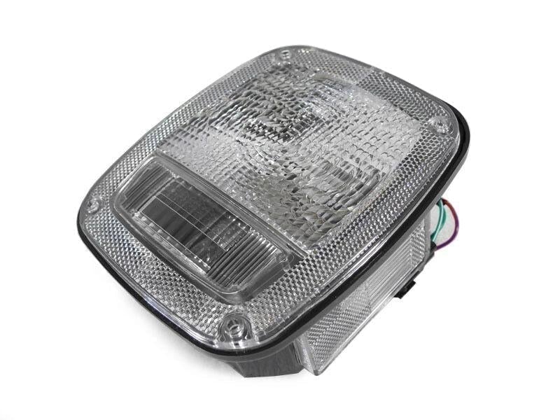 1987 - 1995 Jeep Wrangler YJ & 1997 - 2006 TJ Clear or Smoke Lens Tail Lights