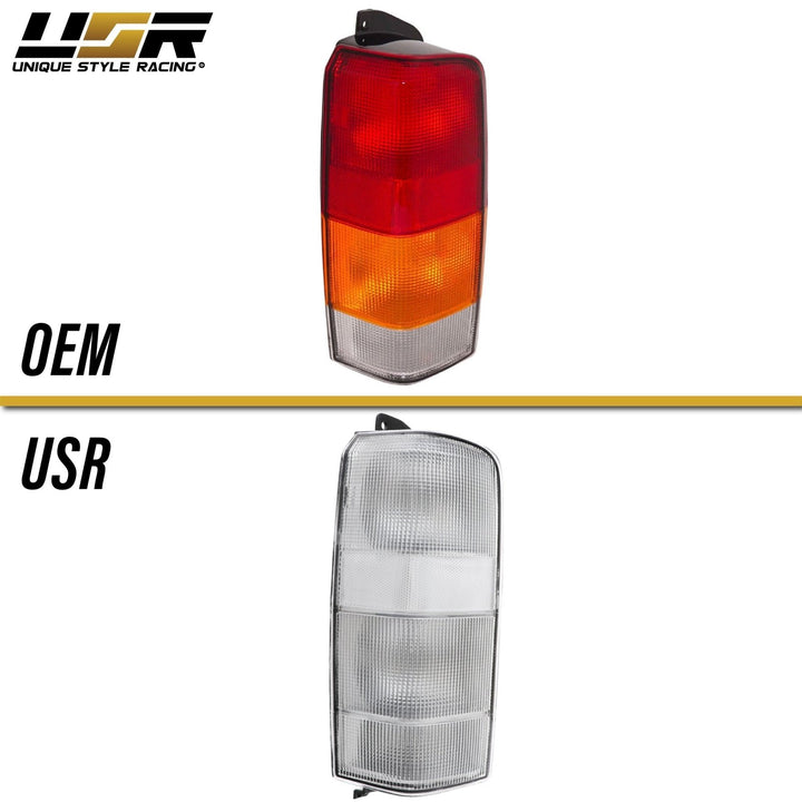 1997 - 2001 Jeep Cherokee XJ All Clear Tail Lights