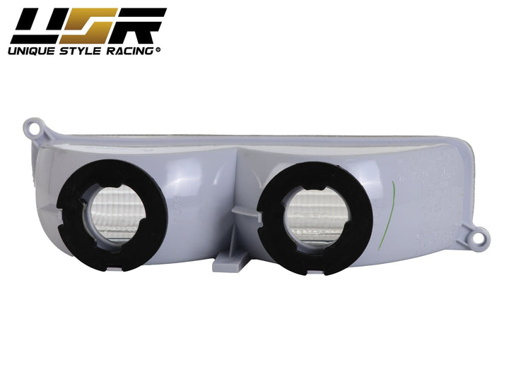 1997 - 2001 Jeep Cherokee XJ All Clear Tail Lights + Bumper Lights + Corner Lights 6PC COMBO