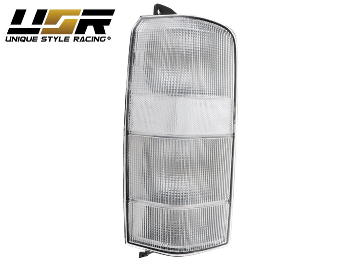 1997 - 2001 Jeep Cherokee XJ All Clear Tail Lights + Bumper Lights + Corner Lights 6PC COMBO