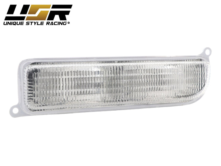 1997 - 2001 Jeep Cherokee XJ All Clear Tail Lights + Bumper Lights + Corner Lights 6PC COMBO