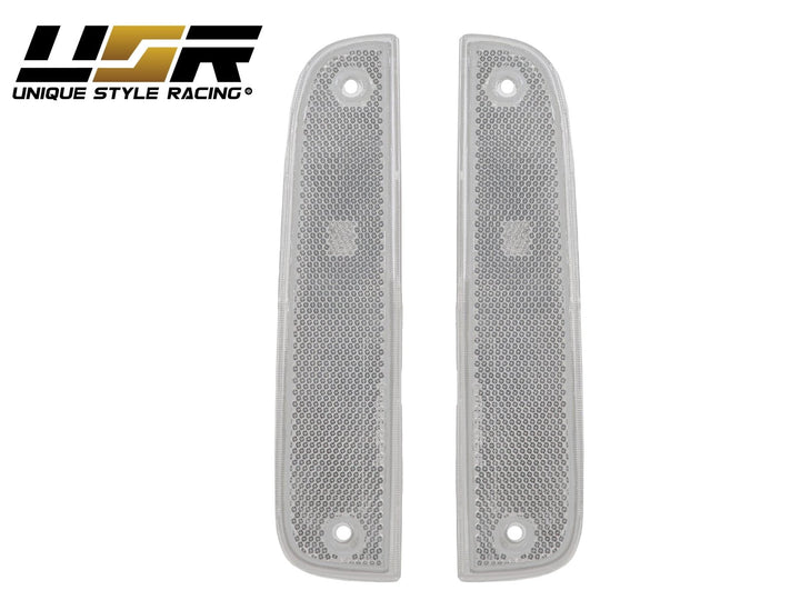 1997 - 2001 Jeep Cherokee XJ All Clear Tail Lights + Bumper Lights + Corner Lights 6PC COMBO