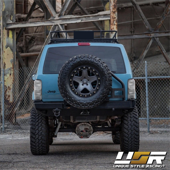 1997 - 2001 Jeep Cherokee XJ All Clear Tail Lights + Bumper Lights + Corner Lights 6PC COMBO