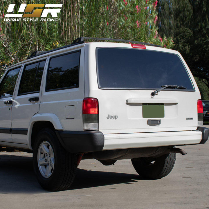 1997 - 2001 Jeep Cherokee XJ Red/Smoke Lens Tail Lights