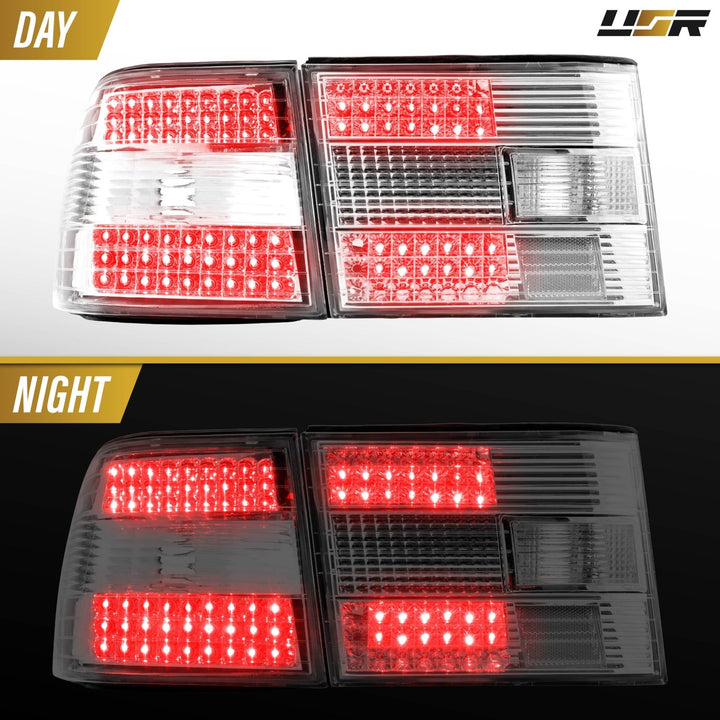 1995 - 1997 Lexus LS400 All Clear Lens LED 4PC Tail Lights