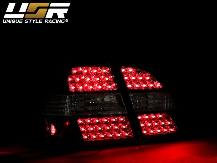 2001 - 2003 Lexus LS430 JDM Style Red/Clear LED Rear Tail Light Set