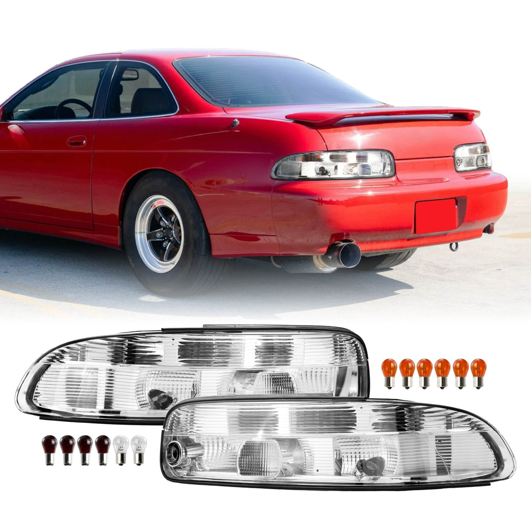1995-2000 Lexus SC300 / SC400 All Clear Lens Tail Lights
#light-source_incandescent