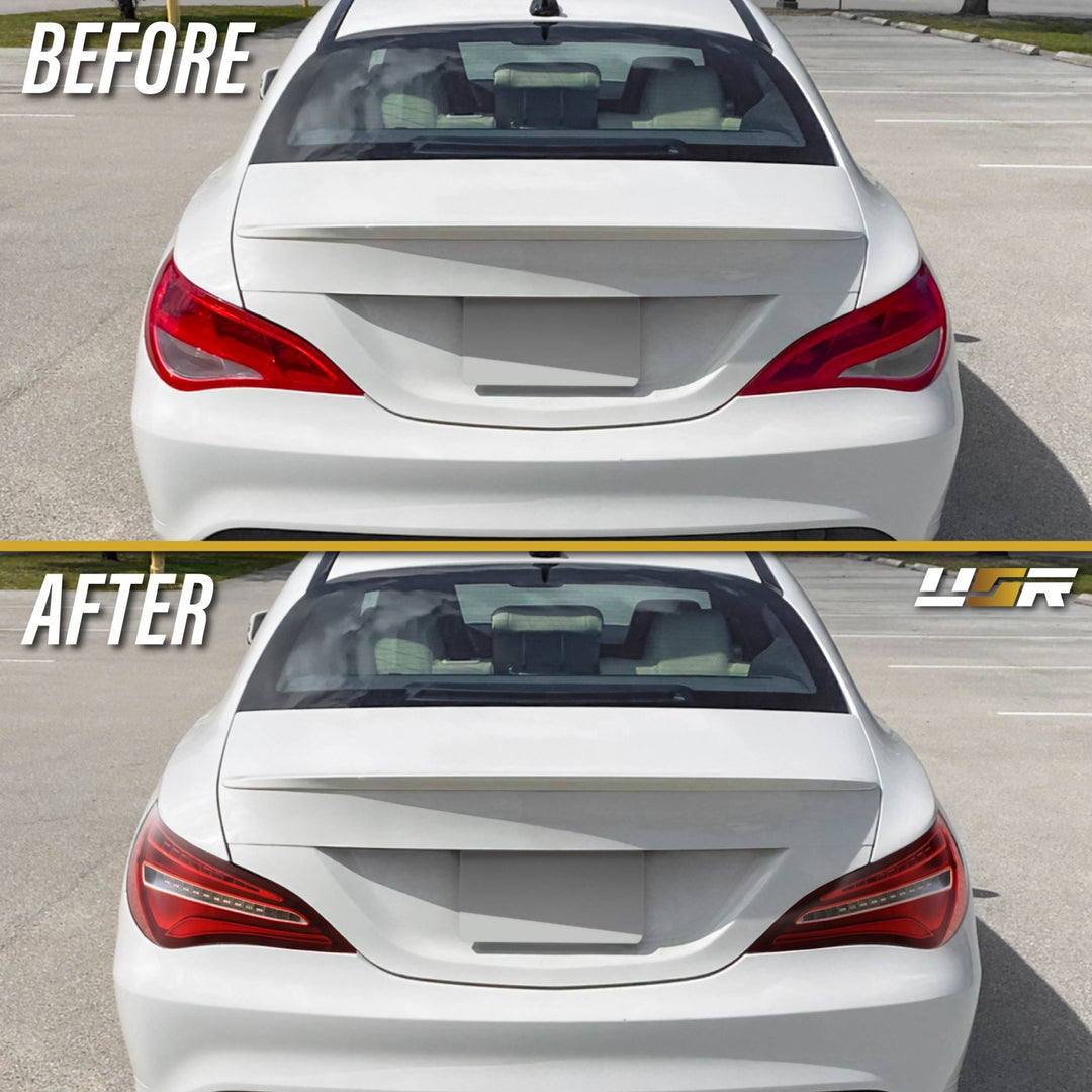 2014 - 2019 Mercedes W217 CLA Class Red / Clear Lens Full LED Tail Lights