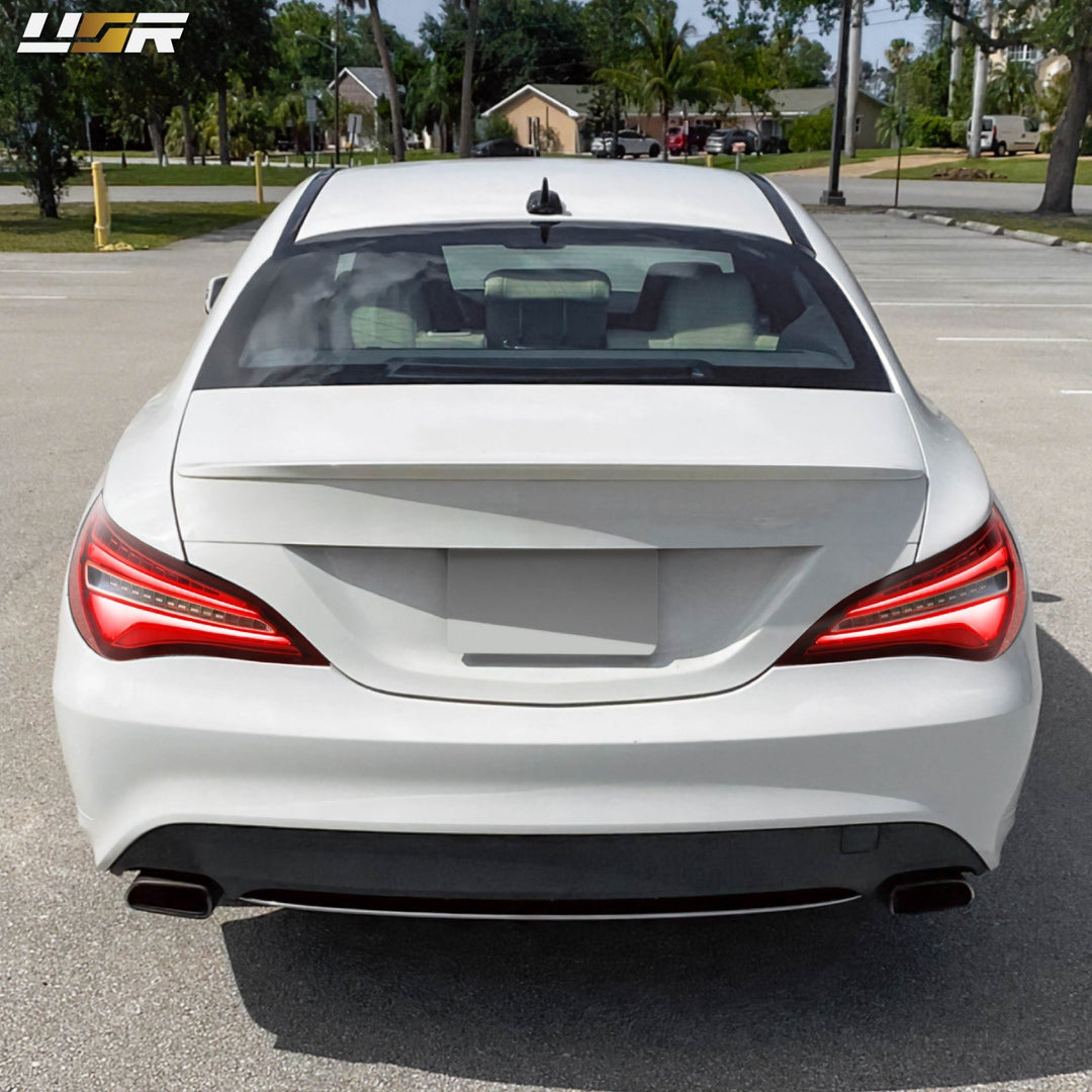 2014 - 2019 Mercedes W217 CLA Class Red / Clear Lens Full LED Tail Lights