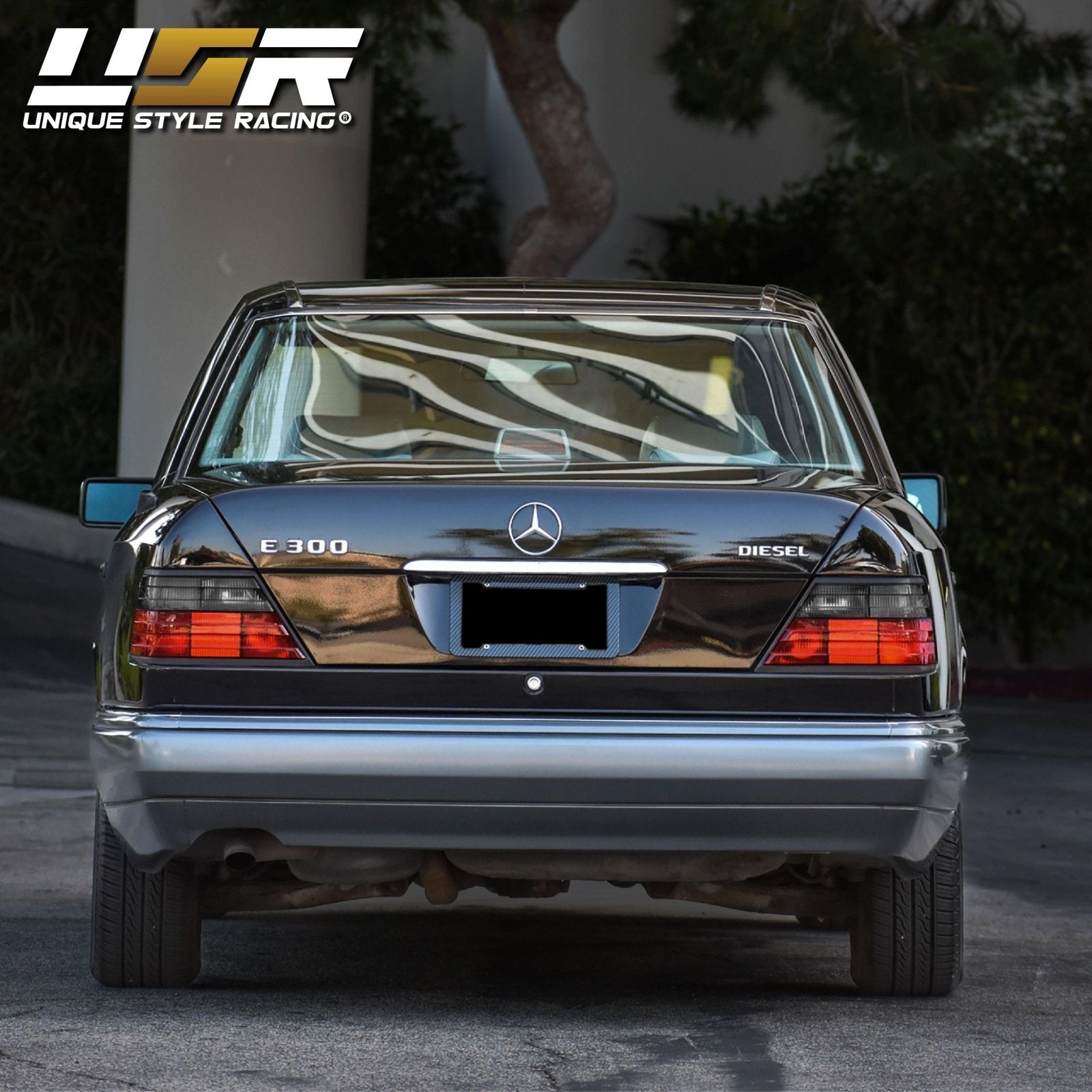 1986-1995 Mercedes E Class W124 4D / 2D Euro Red/Smoke Tail Light