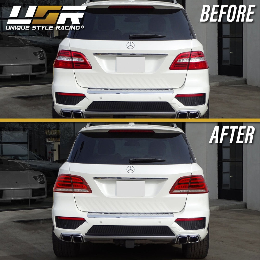2012 - 2015 Mercedes ML Class W166 OEM GLE Style Rear 4 Piece LED Tail Light Set