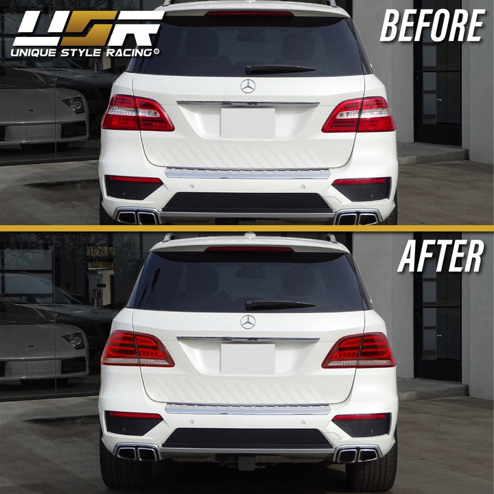2012 - 2015 Mercedes ML Class W166 OEM GLE Style Rear 4 Piece LED Tail Light Set