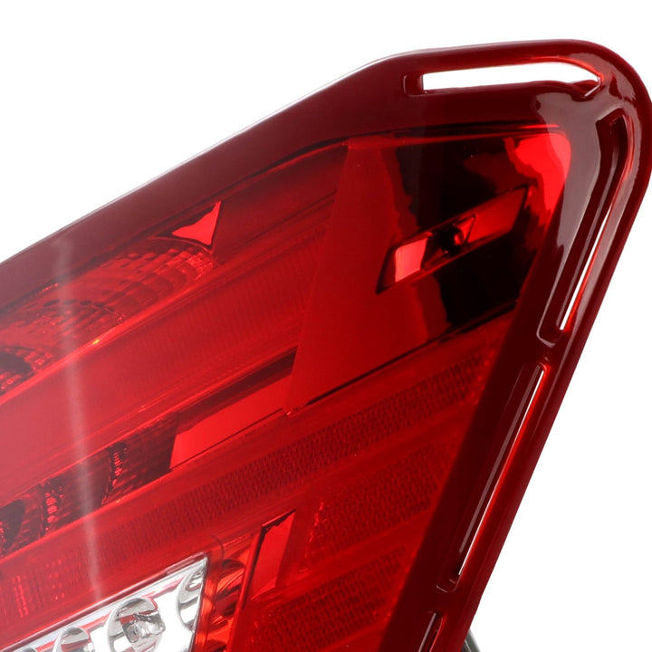 2008 - 2011 Mercedes W204 C Class Facelift Style Red / Clear Lens LED Tail Lights