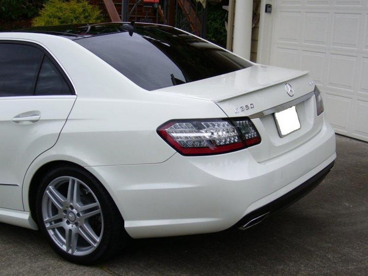 2010 - 2013 Mercedes E Class W212 4D Sedan OEM Style Euro Sport Edition Clear Lens Rear LED Tail Light