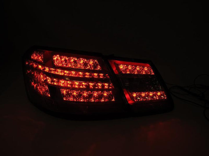 2010 - 2013 Mercedes E Class W212 4D Sedan OEM Style Euro Sport Edition Clear Lens Rear LED Tail Light