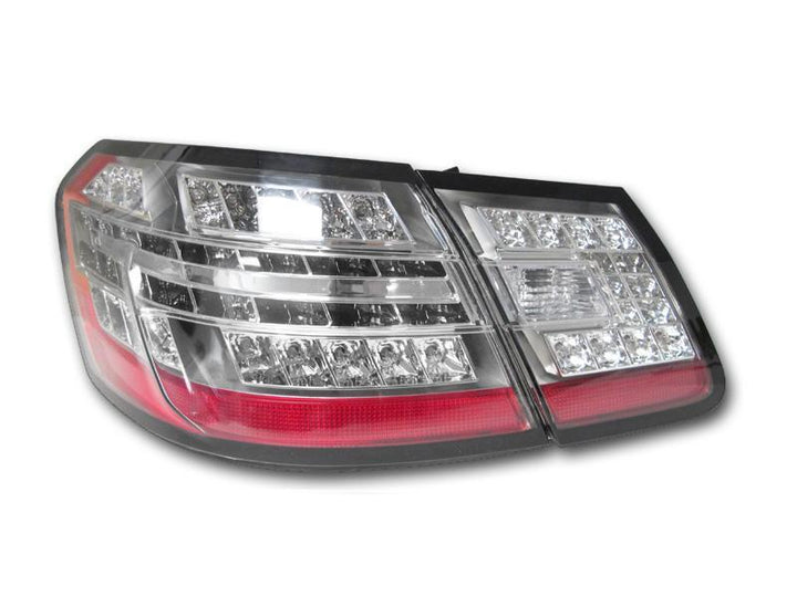 2010 - 2013 Mercedes E Class W212 4D Sedan OEM Style Euro Sport Edition Clear Lens Rear LED Tail Light