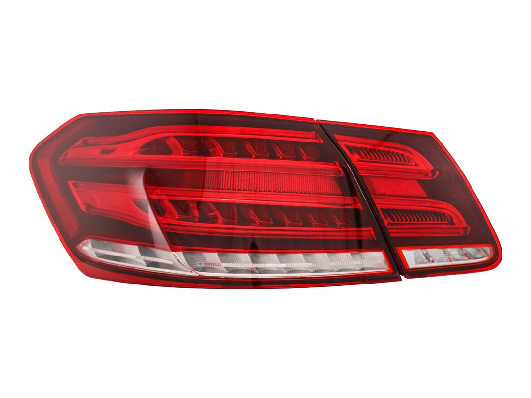 2010 - 2013 Mercedes Benz E Class W212 4D Sedan Facelift Style LED Light Bar Tail Light