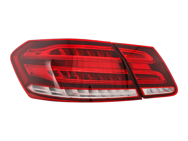 2010 - 2013 Mercedes Benz E Class W212 4D Sedan Facelift Style LED Light Bar Tail Light