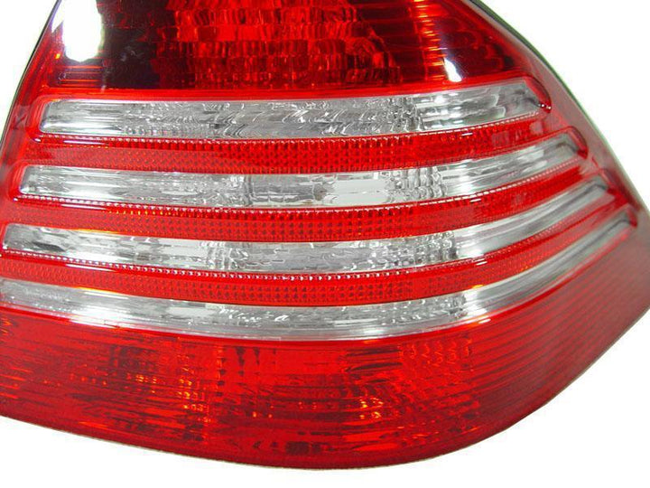 2000 - 2006 Mercedes S Class W220 Red / Clear or Smoke Lens LED Tail Light