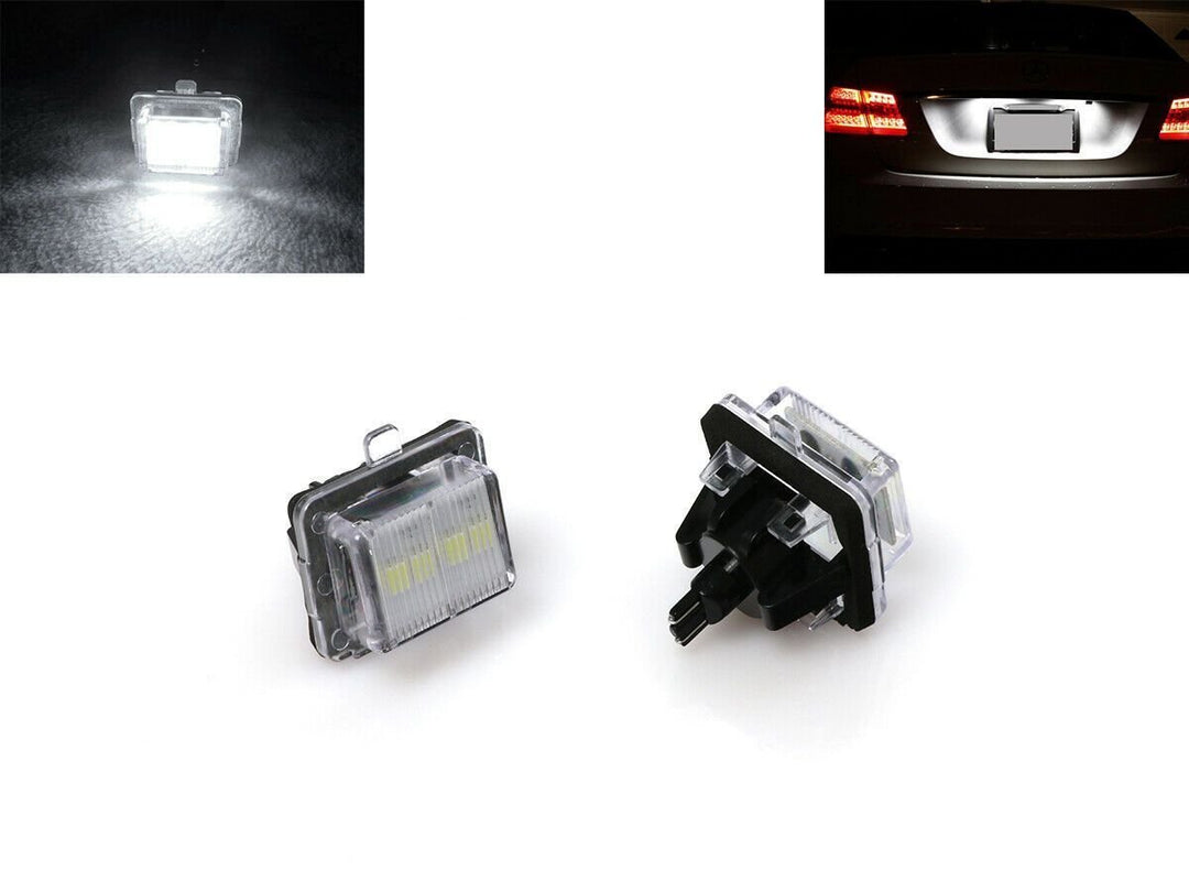 Facelift LED Taillights For Mercedes S-Class W221 2007-2009 – 2010-2013 Look, Red Clear, Pair