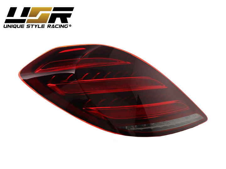 2014 - 2017 Mercedes S Class W222 Maybach AMG USA FACELIFT Plug & Play Red Lens Full LED Tail Light Set