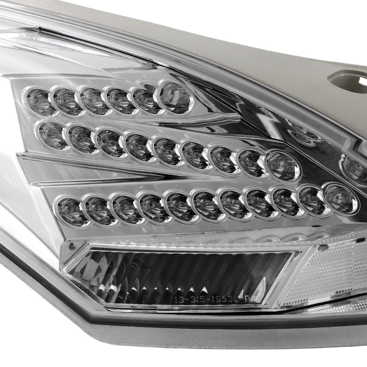 2003 2004 2005 2006 2007 2008 2009 Nissan 350Z 350 Z 33 Z33 JDM 'Z' Shaped All Clear Lens LED Tail Light

#fit-type_facelift-led-models