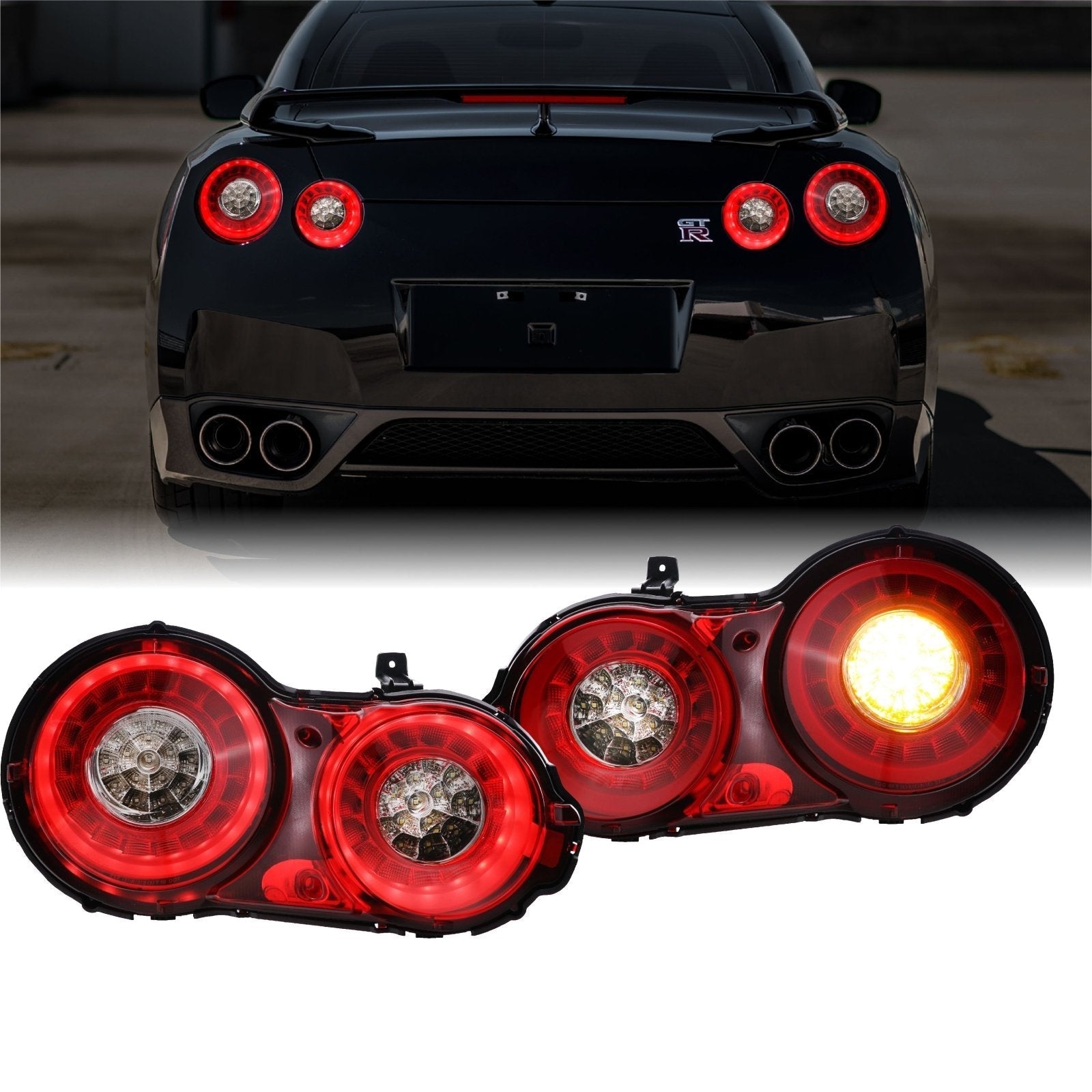 日産　GT-R　R35　テールライト Valenti JDM 2009-2022 Nissan GTR / GTR R35 OEM 2015+ Facelift