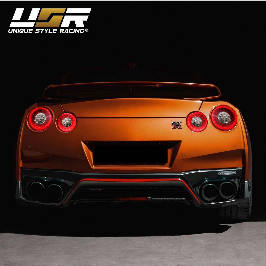 Valenti JDM 2009 - 2022 Nissan GTR / GTR R35 OEM 2015+ Facelift Style LED Light Bar Ring Rear Tail Light