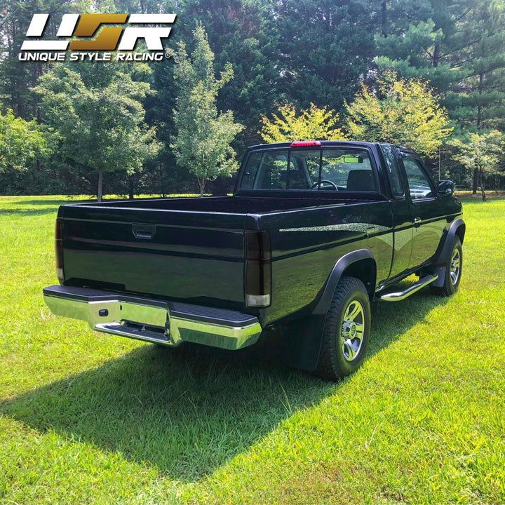 1986 - 1997 Nissan Hardbody Pickup Truck Dark Red Lens Tail Lights
