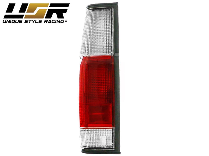 1986 - 1997 - Nissan Hardbody Pickup Truck Red / Clear Tail Lights