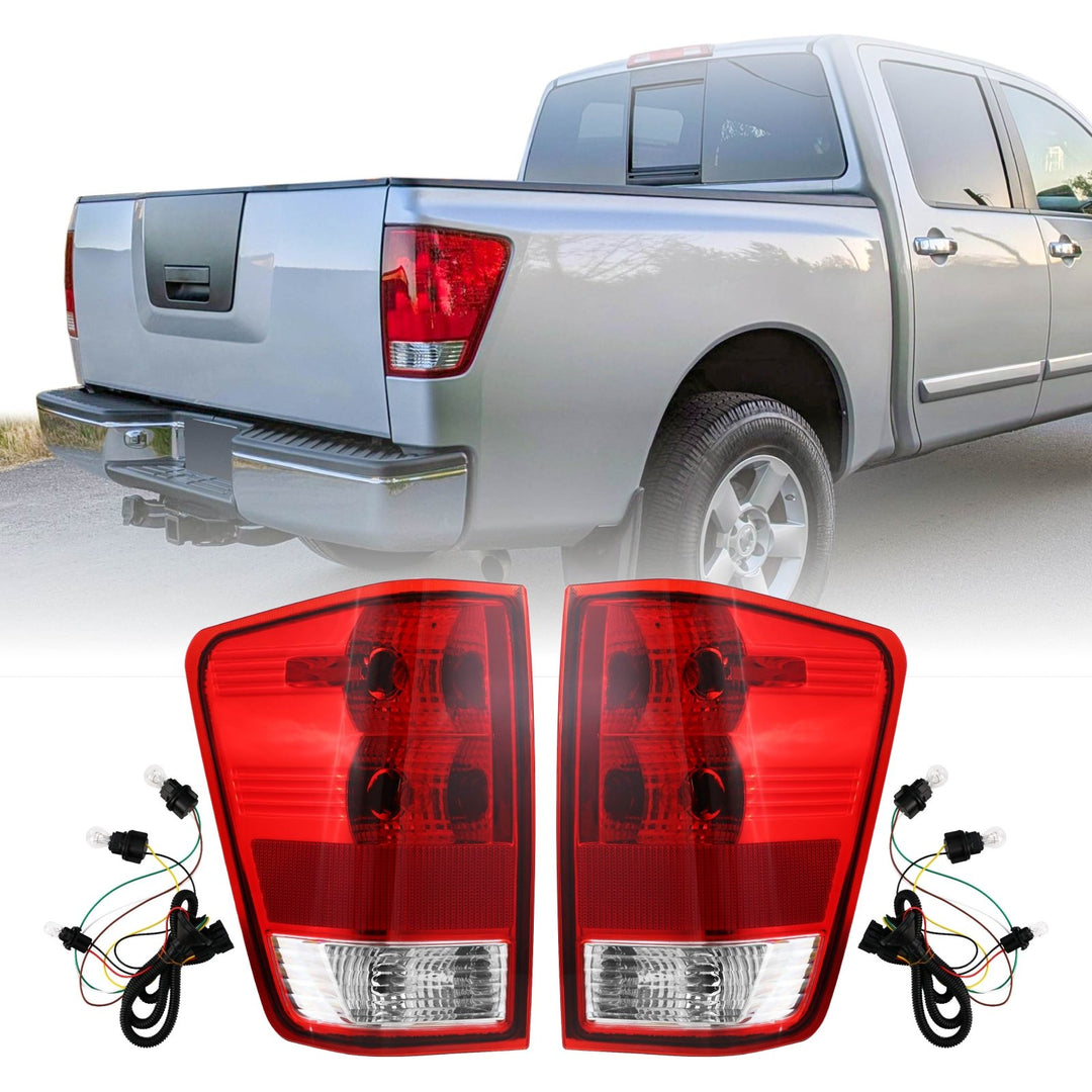 2004 - 2015 Nissan Titan Direct Replacement Tail Lights